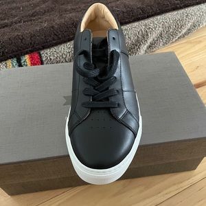 Greats black leather shoes